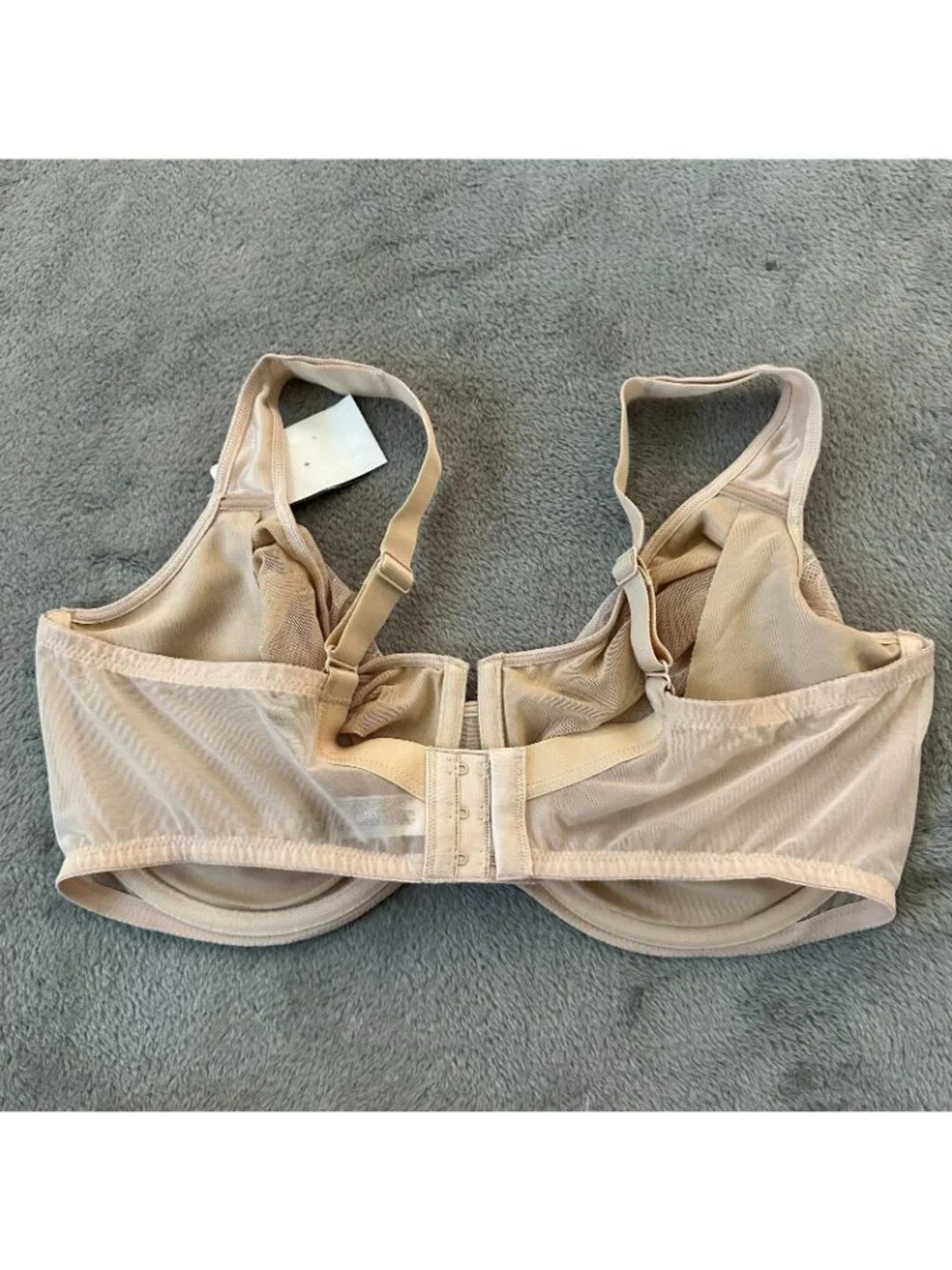 NWT Wacoal Stark Beauty Unlined Full Coverage Underwire Bra Womens 40DDD 855225